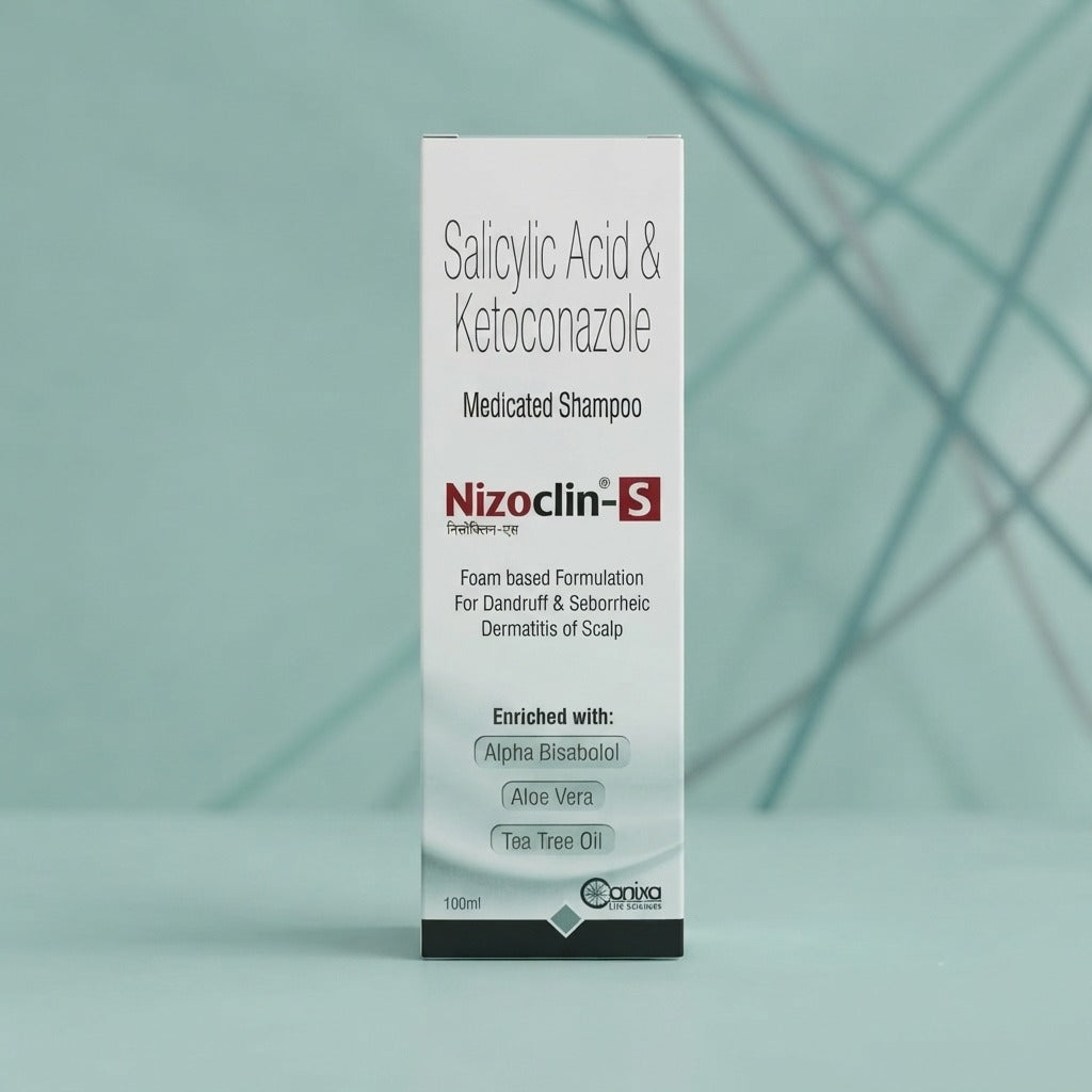 Nizolin-s shmapoo for dandruff