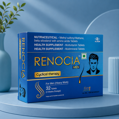 Renocia Men Hair Cyclical Therapy Tablets | 32 Tabs