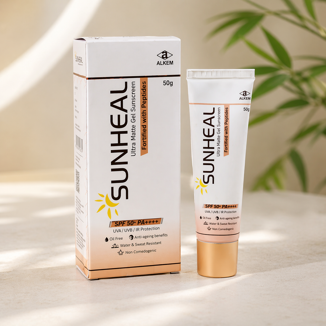 Sunheal Ultra Matte Gel Sunscreen SPF 50+ PA++++ (50gm)