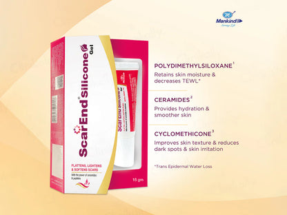ScarEnd Silicone Gel (15gm)