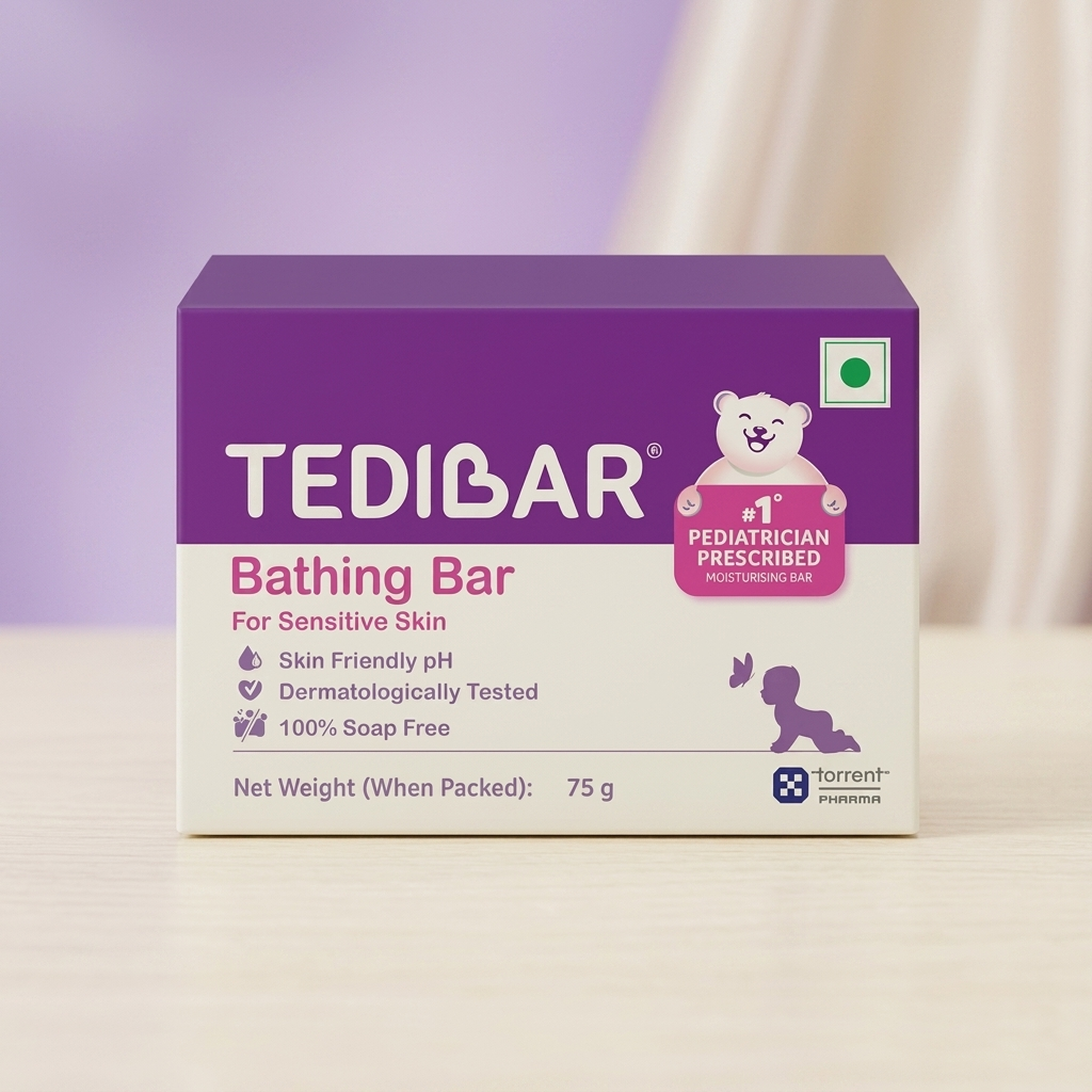 Tedibar Bathing Bar - 75gm (Pack of 2)