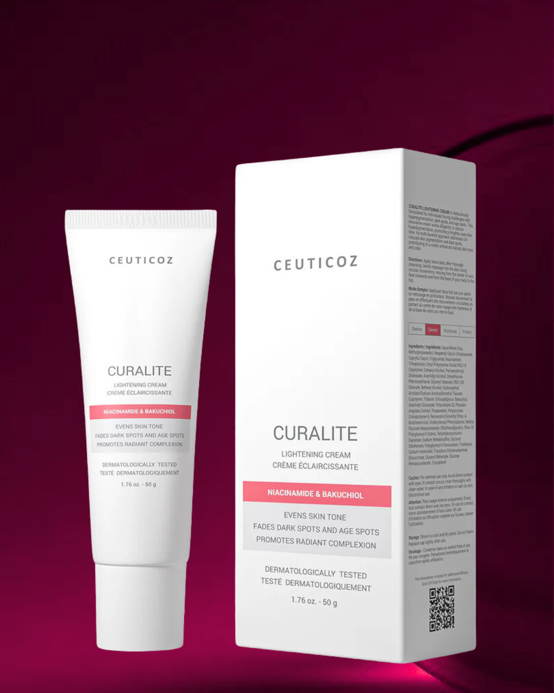 Curalite Skin Lightening Cream (50gm)