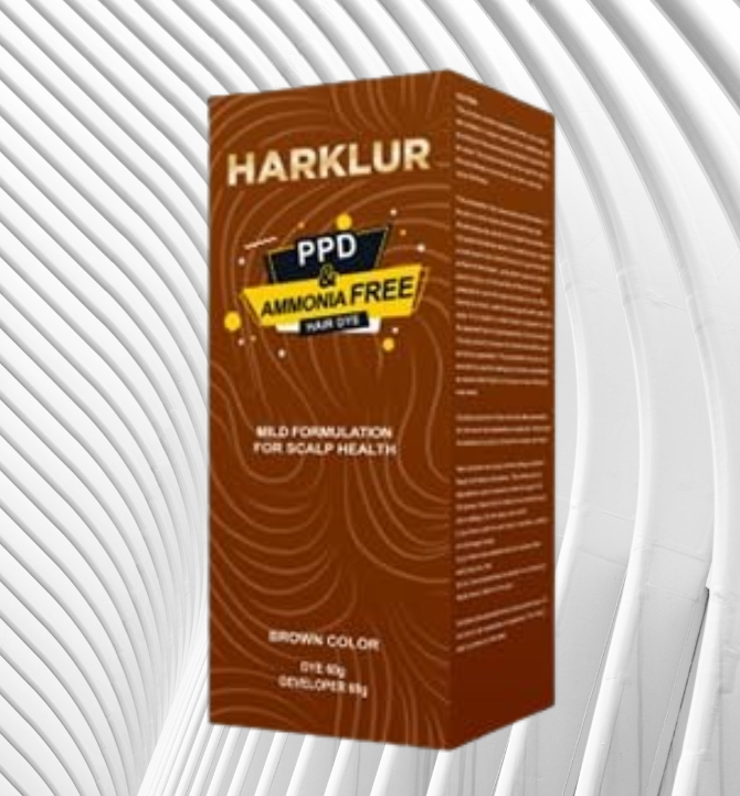 Harklur Hair Color Cream With No PPD And Ammonia | Brown Hair Dye - Brown Color Skinluv.in