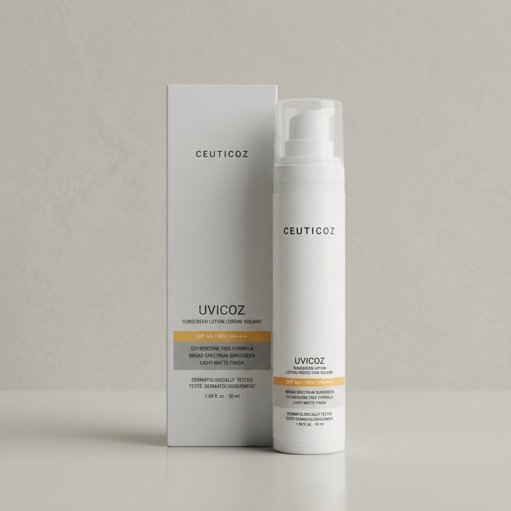 Uvicoz Sunscreen Lotion SPF 50+ HEV+ PA++++ (50ml)