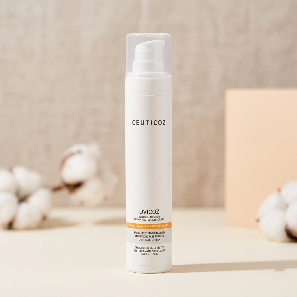 Uvicoz Sunscreen Lotion SPF 50+ HEV+ PA++++ (50ml)
