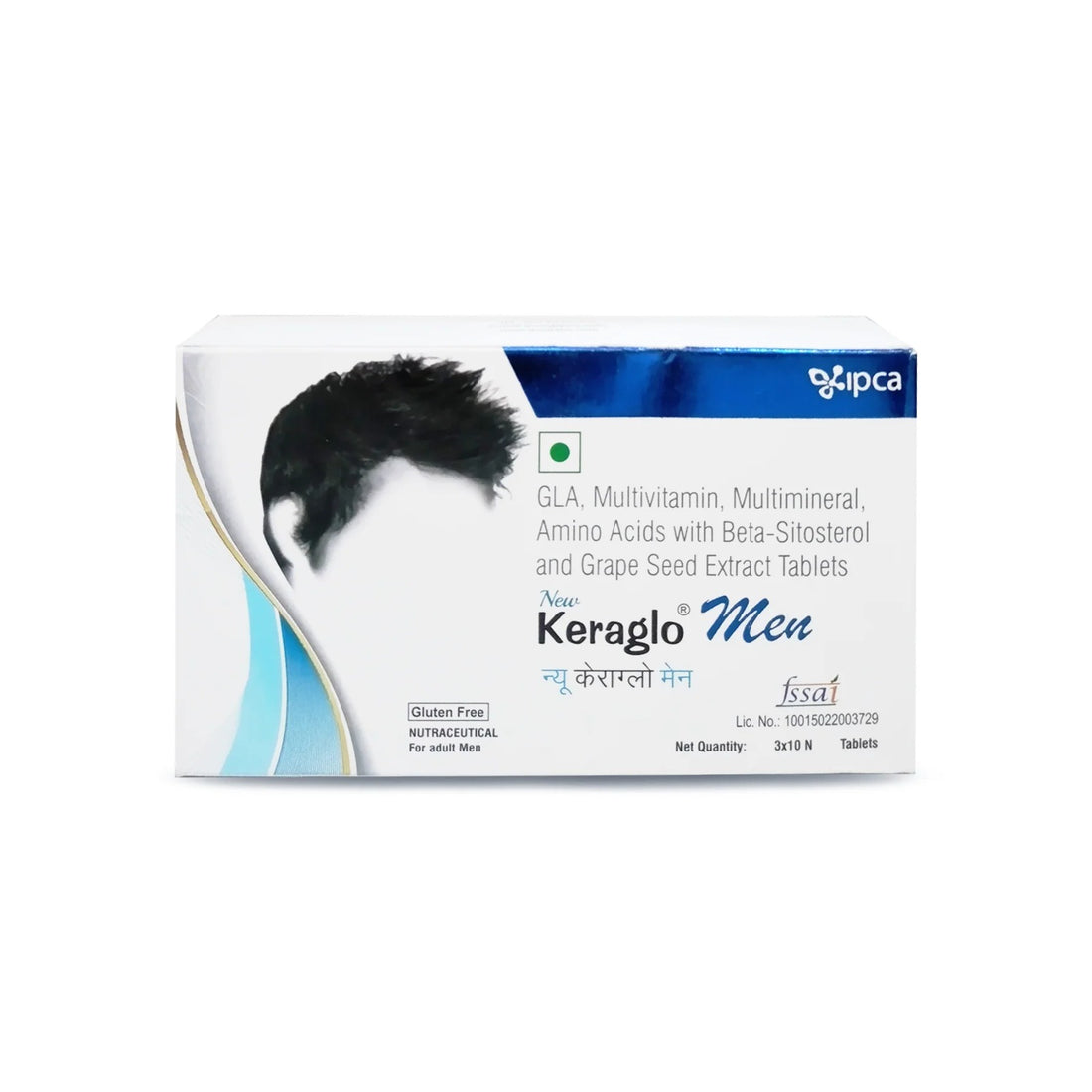 Keraglo MEN - Hair Fall Treatment (30 Tablets)