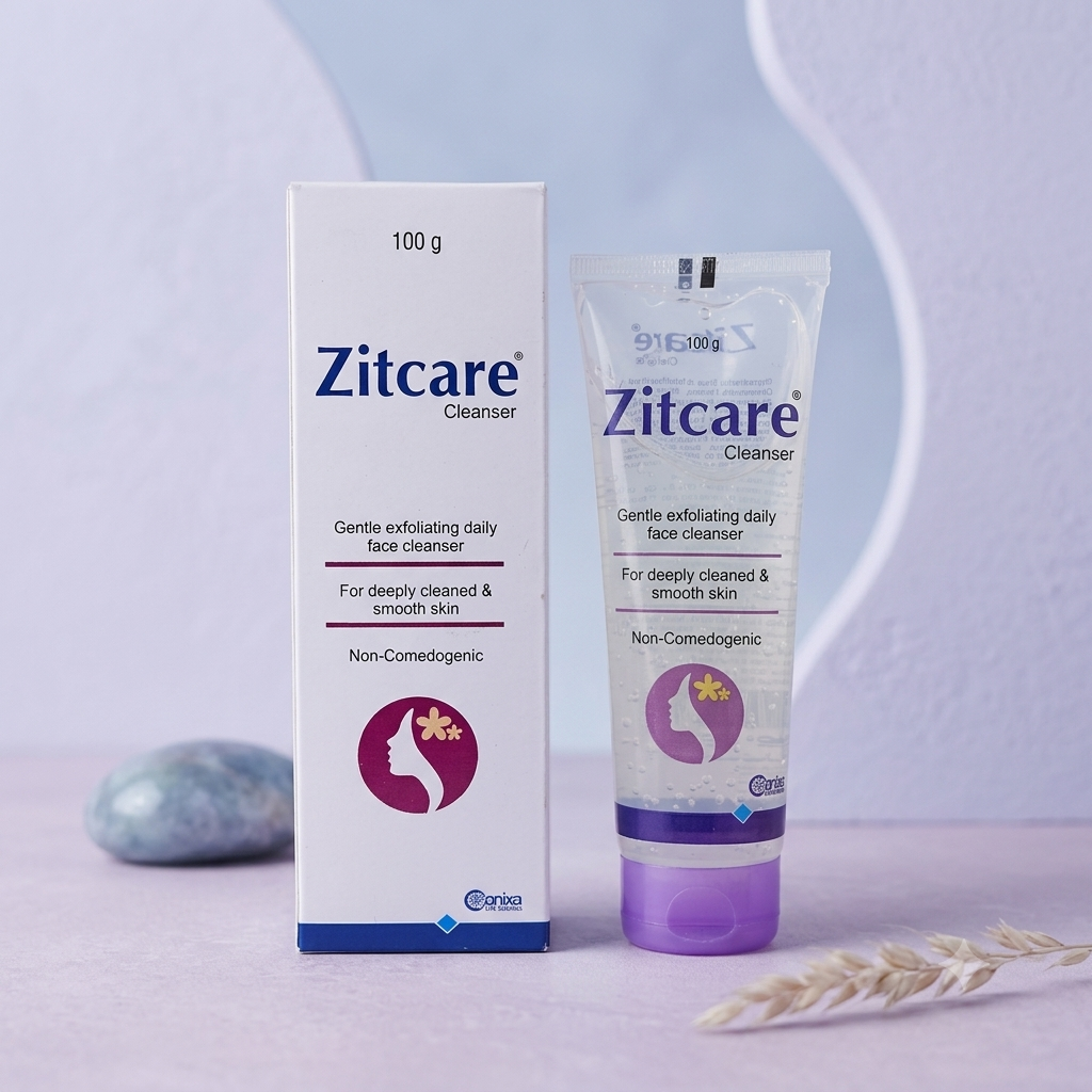 Zitcare Gentle Exfoliating Daily Face Cleanser (100gm)
