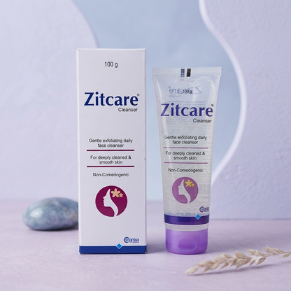 Zitcare Gentle Exfoliating Daily Face Cleanser (100gm)