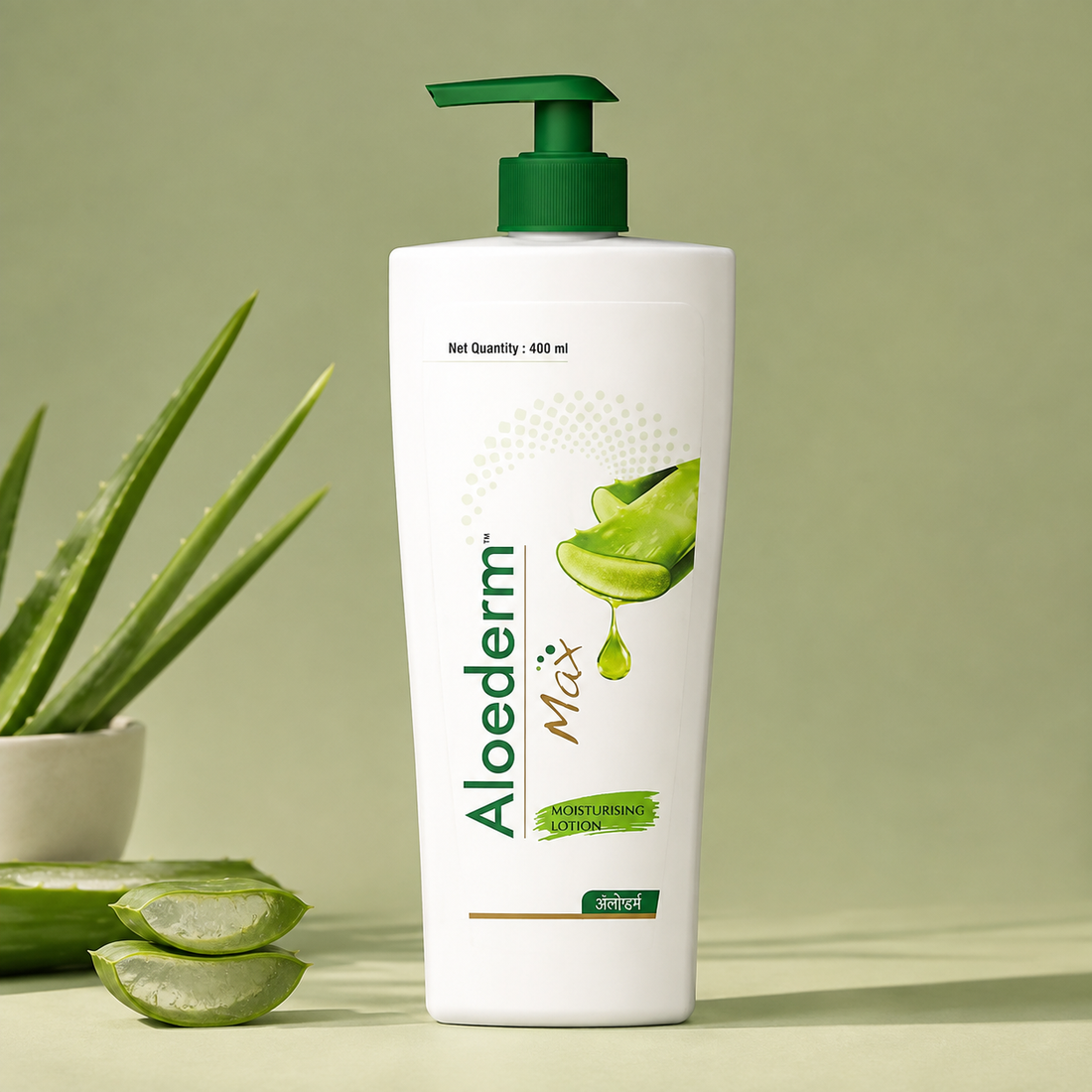 Aloederm Max Moisturising Lotion (400ml)
