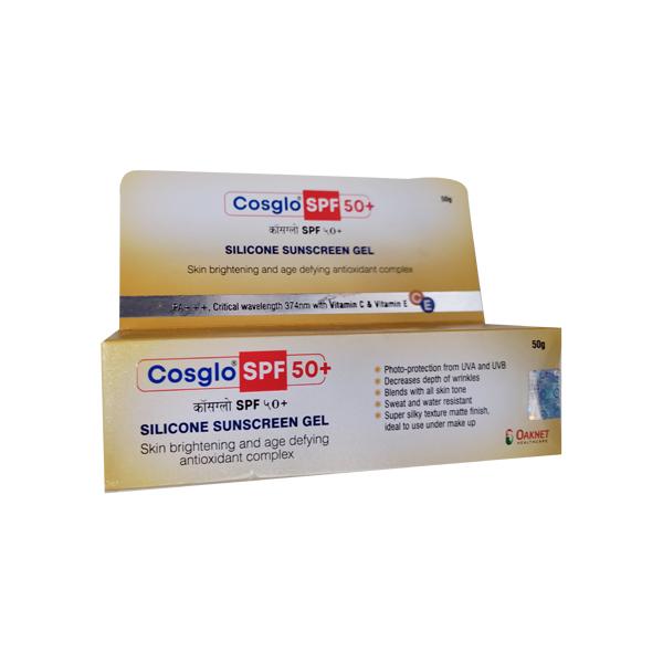 Cosglo Silicone Sunscreen Gel SPF 50+  (50gm)