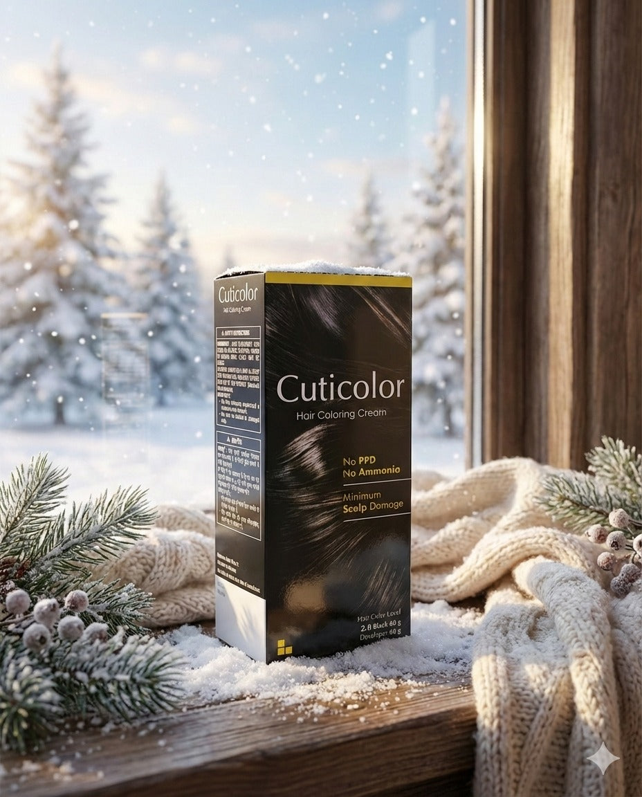 Cuticolor Hair Color Cream (Black 2.0)