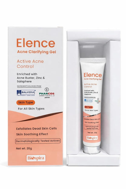 Elence Acne Clarifying Gel – Active Acne Control (20g)