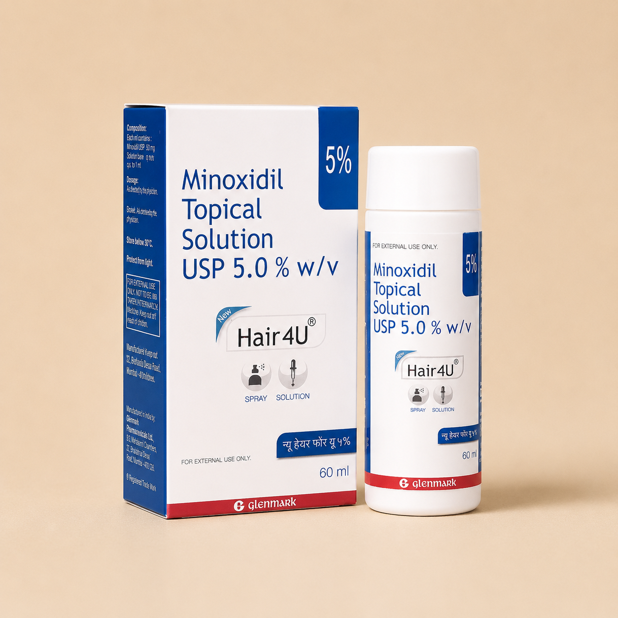 Hair 4U 5% Solution 60ml