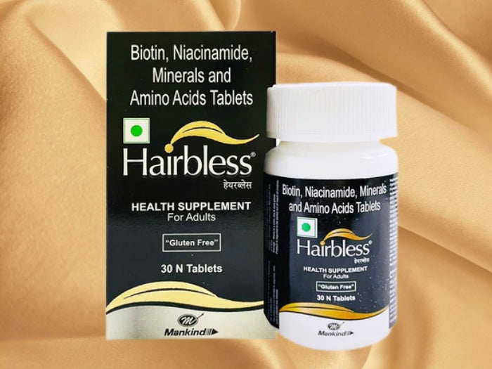 biotin amino acide hairbless tablets 30