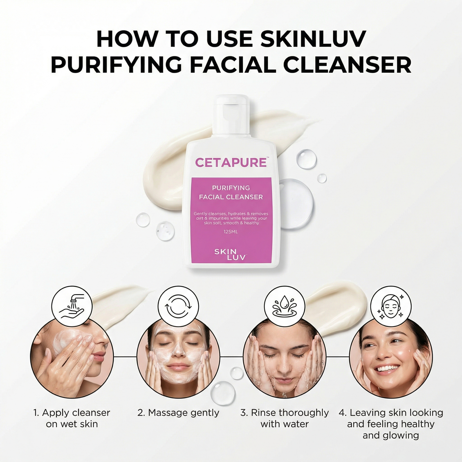 SKINLUV CETAPURE Purifying Facial Cleanser