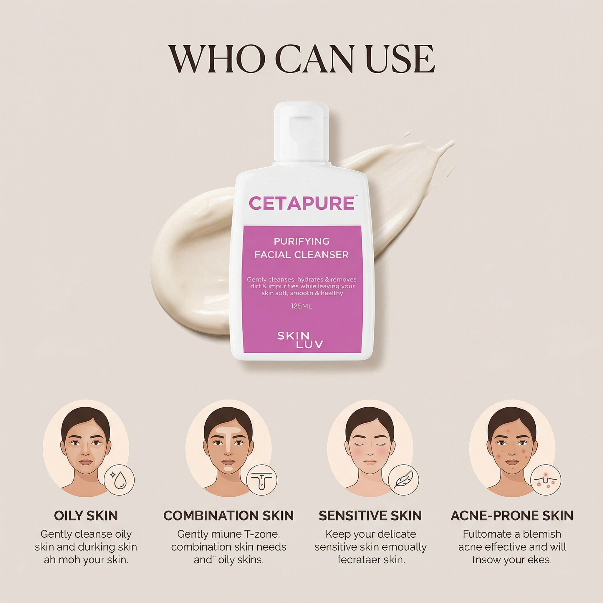 SKINLUV CETAPURE Purifying Facial Cleanser