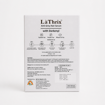 LaThrix Anti-Grey Hair Serum with Darkenyl 50ml