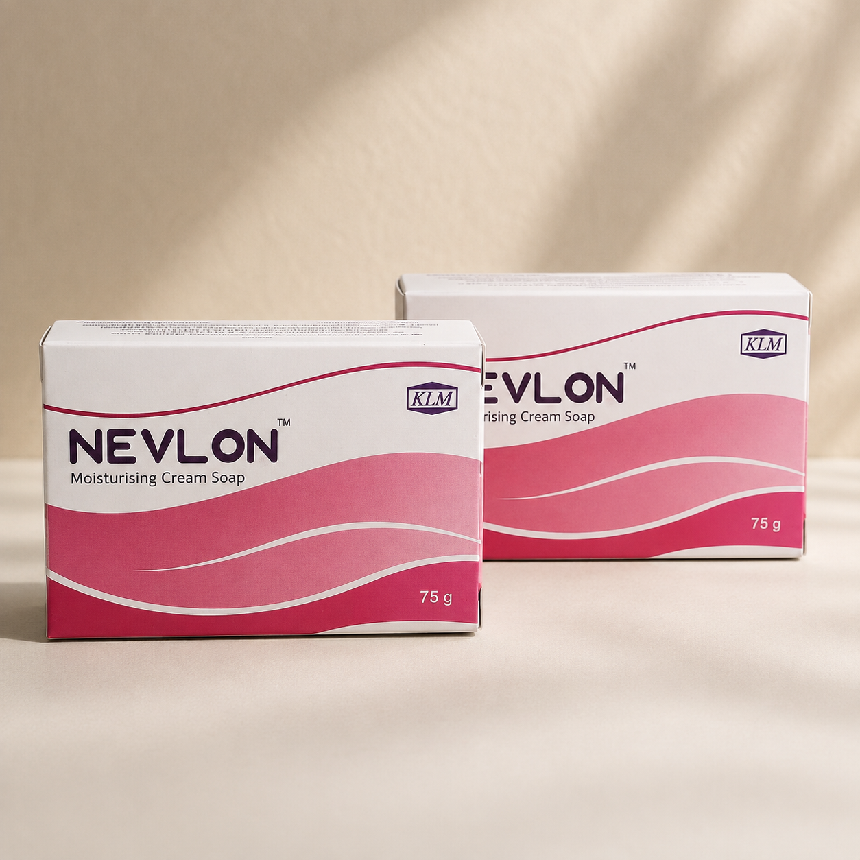 Nevlon Moisturising Cream Soap Pack Of 2 (75g)