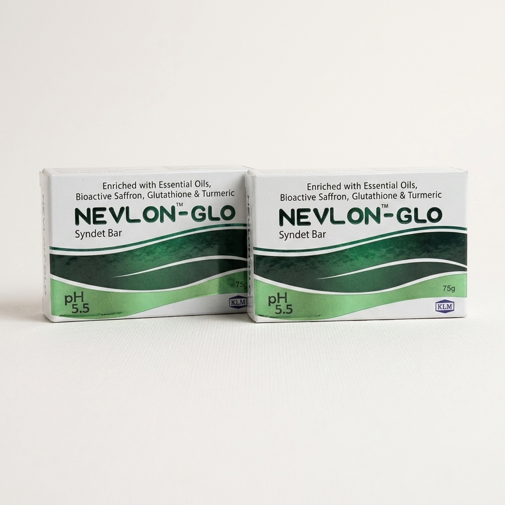 Nevlon-Glo Syndet Bar Pack Of 2 (75g)