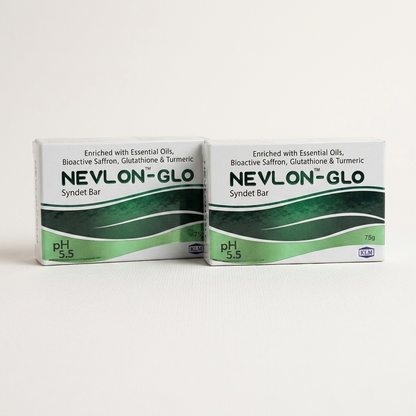 Nevlon-Glo Syndet Bar Pack Of 2 (75g)