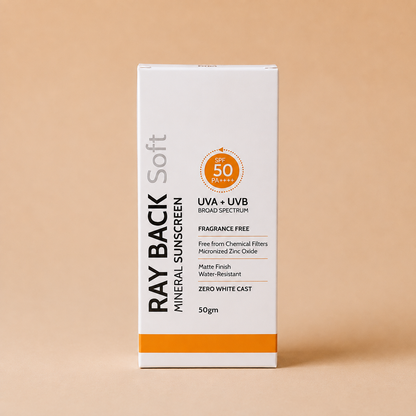 Ray Back Soft Mineral Sunscreen 50gm