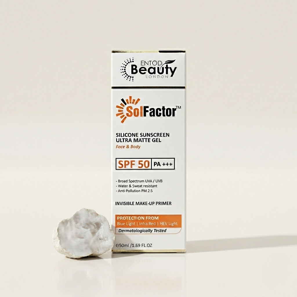 SolFactor Silicon Ultra Matte Sunscreen Gel SPF 50 PA+++ (50gm)