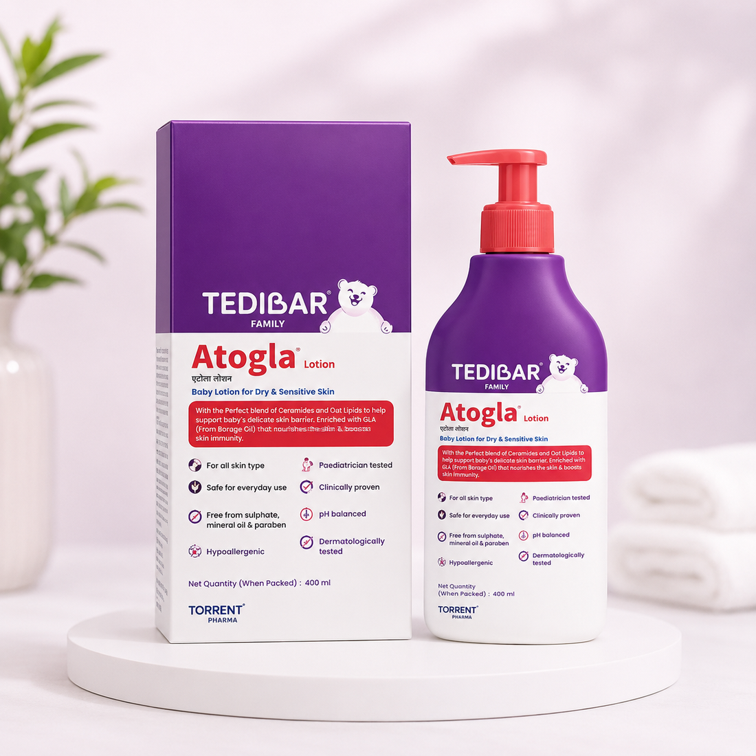Atogla Baby Moisturizing Lotion (400ml)