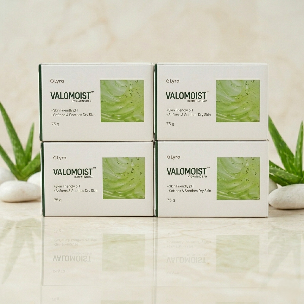 Valomoist Soap – 75gm (Pack of 4)