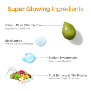 SKINLUV Glow Boosting Facial Sheet Mask - (Pack Of 3)