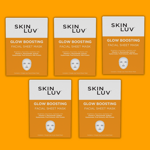 SKINLUV Glow Boosting Facial Sheet Mask - (Pack Of 3)