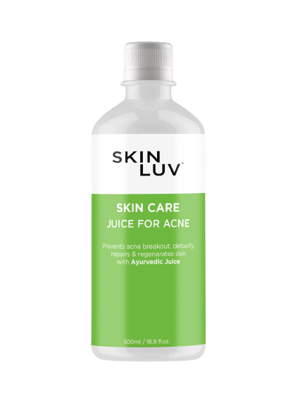 SKINLUV Skin Care Juice For Acne Prevents acne breakout, detoxify, repairs & regenerates skin with Ayurvedic juice 500ml