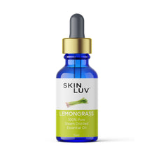Load image into Gallery viewer, SKINLUV 100% Pure Organic Lemongrass Essential Oil Steam Distilled Dandruff Free Hair &amp; Pure Skin - Skinluv.in
