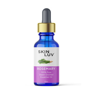 SKINLUV 100% Pure Organic Rosemary Essential Oil Steam Distilled Hair Loss & Radiant Skin - Skinluv.in