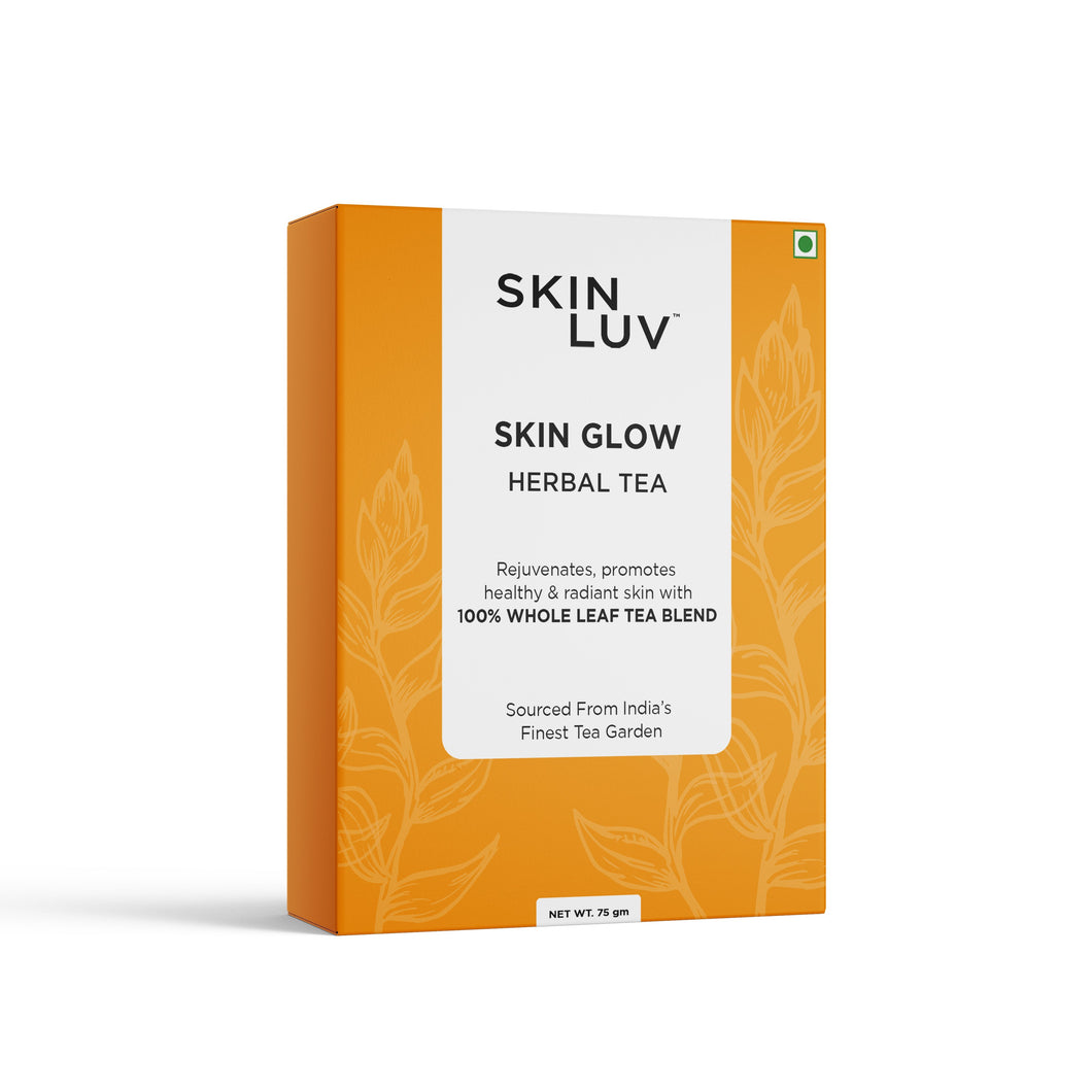 Skinluv Skin Glow Herbal Tea 75gm - Skinluv.in