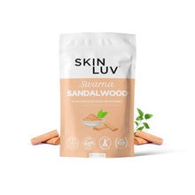 Load image into Gallery viewer, SKINLUV Swarna Sandalwood Powder For Skin Whitening, 100% Pure &amp; Natural, Vegan, Chemical Free 100gm - Skinluv.in

