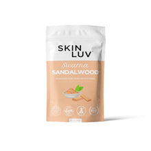 Load image into Gallery viewer, SKINLUV Swarna Sandalwood Powder For Skin Whitening, 100% Pure &amp; Natural, Vegan, Chemical Free 100gm - Skinluv.in
