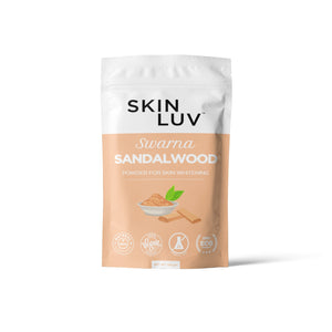 SKINLUV Swarna Sandalwood Powder For Skin Whitening, 100% Pure & Natural, Vegan, Chemical Free 100gm - Skinluv.in