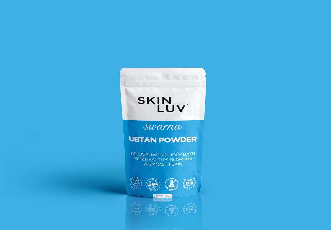SKINLUV Swarna Ubtan Powder For Face Pack, 100% Pure &amp; Natural, Vegan, Chemical Free 100gm - Skinluv.in