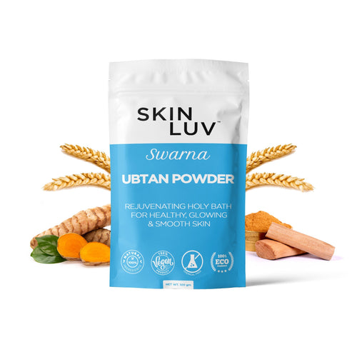 SKINLUV Swarna Ubtan Powder For Face Pack, 100% Pure & Natural, Vegan, Chemical Free 100gm - Skinluv.in